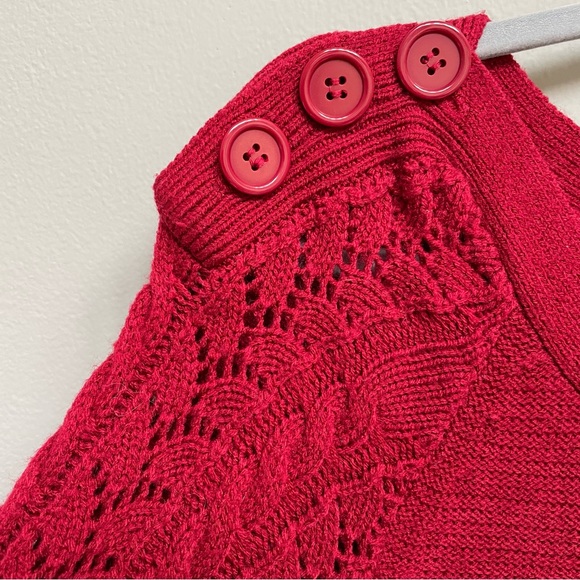 The Limited Red Sweater Dress - Size Medium - Picture 4 of 11